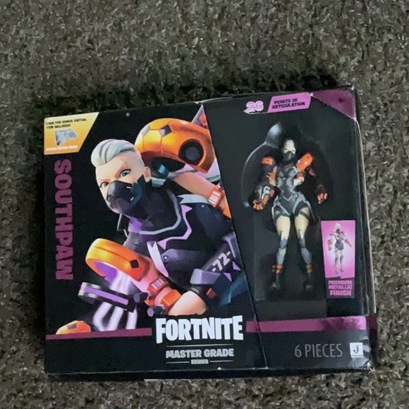 FORTNITE Master Grade Series SOUTHPAW *free Item Included See Last Pics - Picture 1 of 8